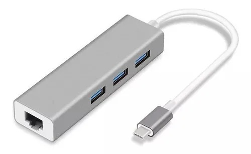 Convertidor Multipuerto Tip C 4 En 1 Hub